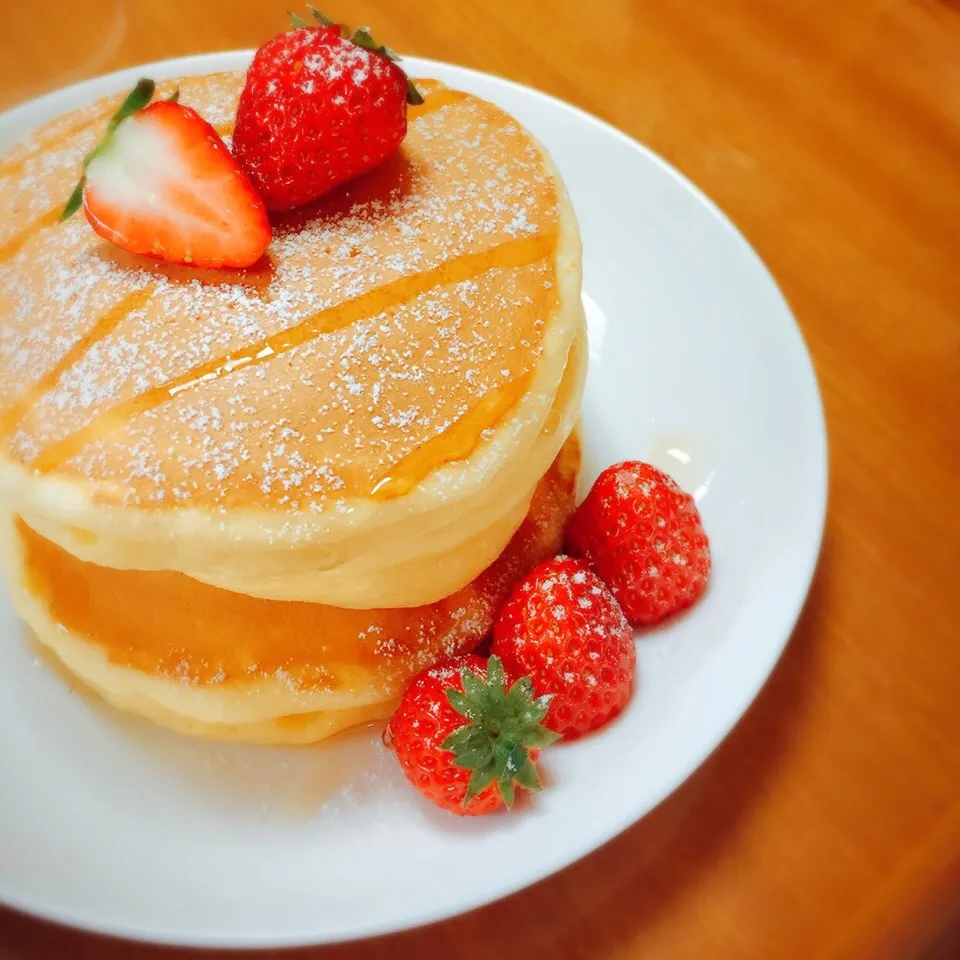 ほっとけーき。
#ホットケーキ #パンケーキ|maaariさん