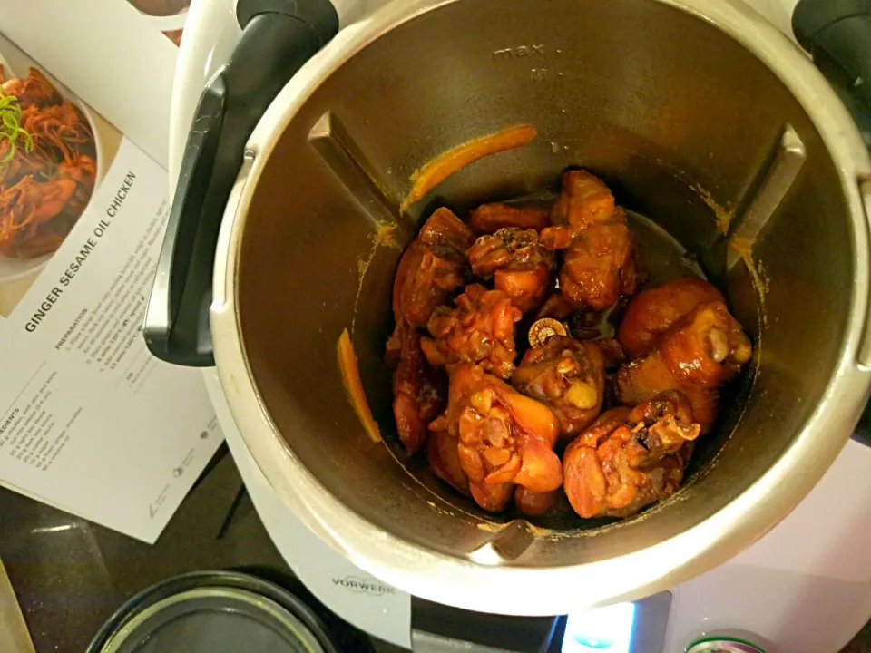 Thermomix sesame ginger chicken|Ee Shanさん