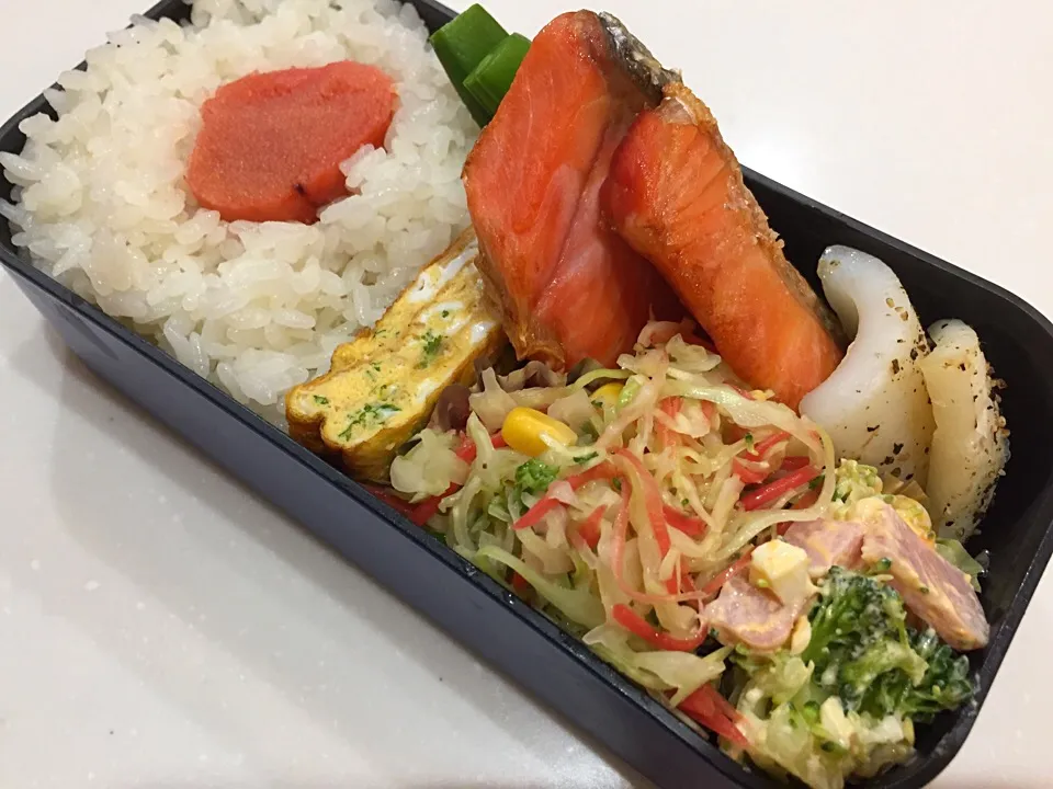 Snapdishの料理写真:2017年1月5日の婿殿のお弁当|永島 恵さん