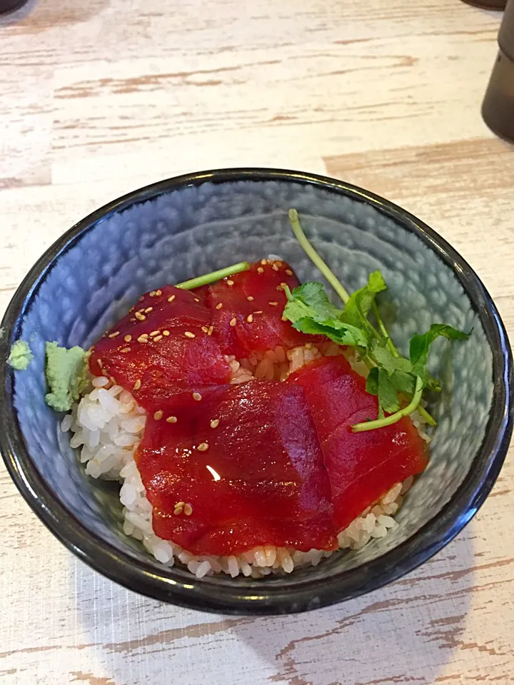 マグロ丼@中華そば 四つ葉（川島町）|Kazuya Miyukiさん