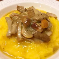 Polenta con Funghi Porcini|Fabio  Palmieriさん