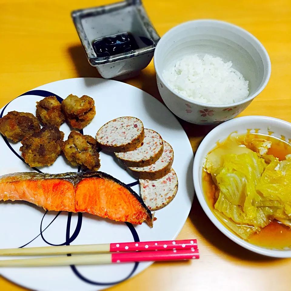 Snapdishの料理写真:よるごはん|はらぺっこさん