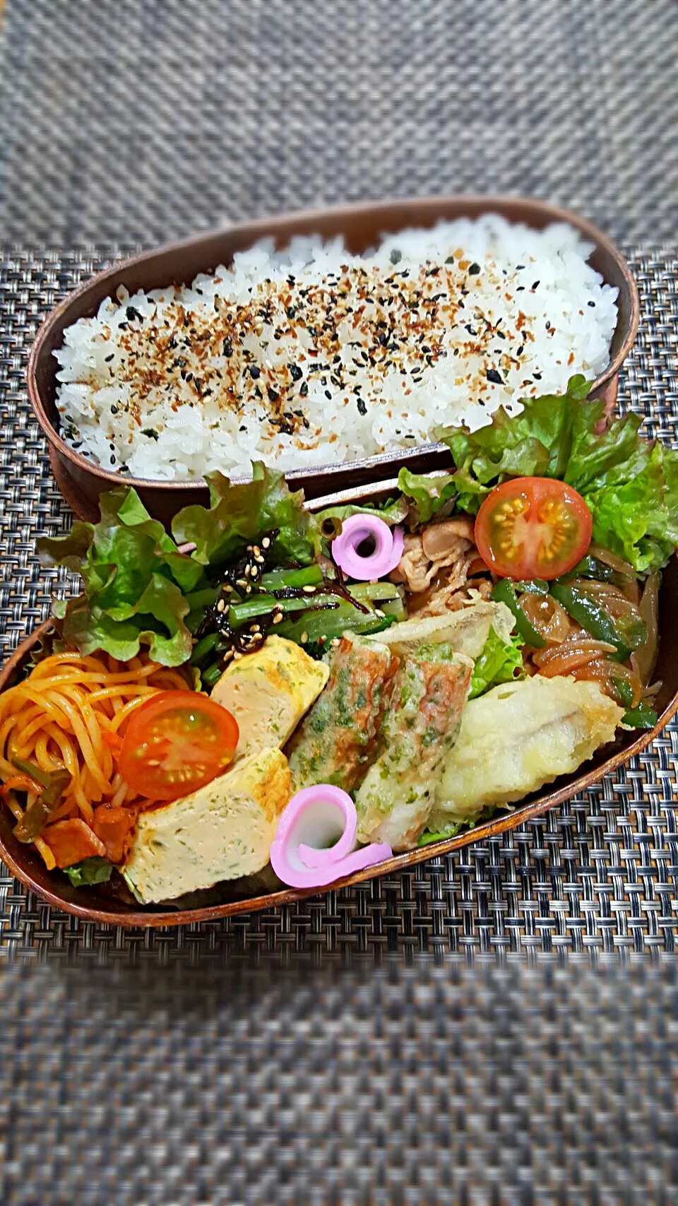 今日のお弁当❤　焼き肉～～🐷🐷🐷🐷|クッキングオヤジさん