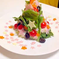 Christmas Tree salad／クリスマスツリーサラダ|Himechurinさん