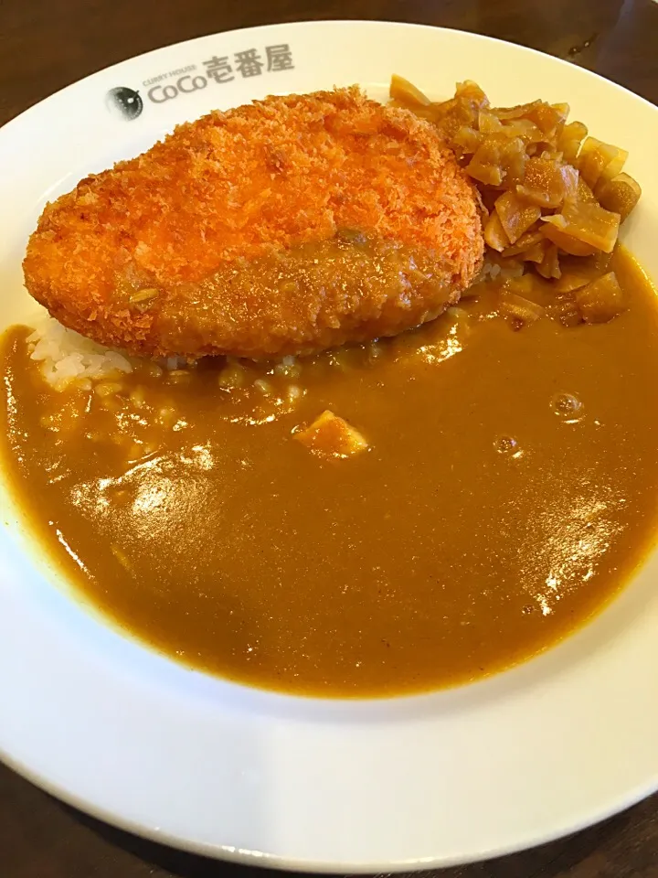 エビカツカレー🍛 美味しい😋👍|ナナさん