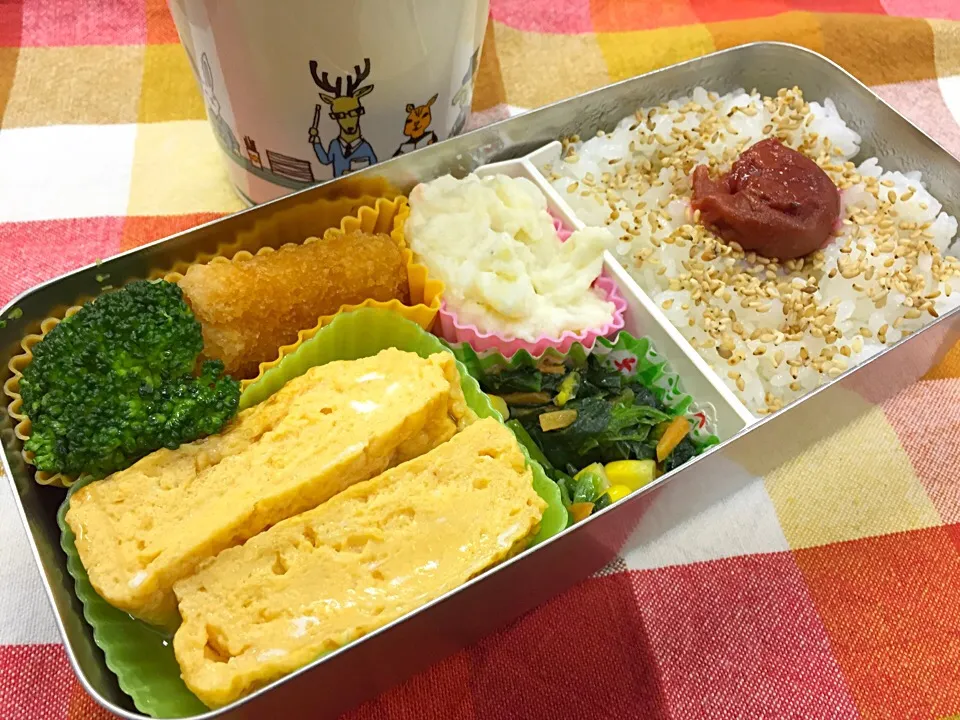 Snapdishの料理写真:闘うオヤジの手づくり弁当『G-BEN』2017.1.6-No.002|石田 雅史さん