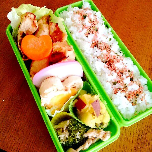 Snapdishの料理写真:2017/1/6今年初の旦那様お弁当|Reikoさん