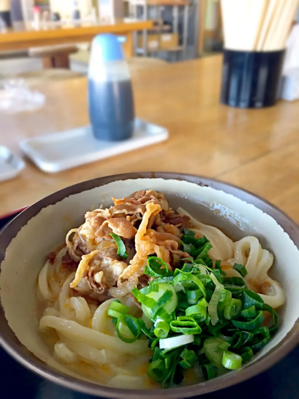 肉釜玉饂飩 並|tadaroさん