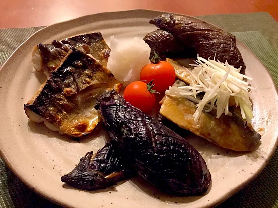 Mackerel simmered in miso&Salt Baked Mackerel🐟🐟鯖の味噌煮&鯖の塩焼き|🌈Ami🍻さん