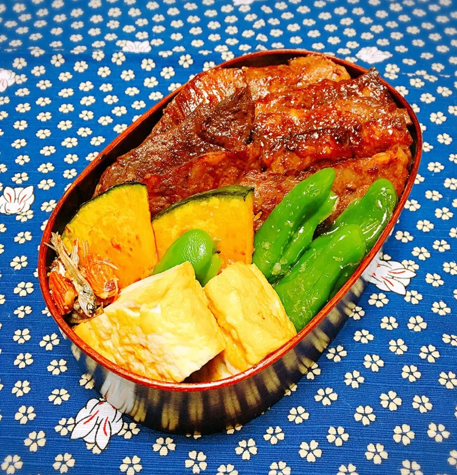 旦那さん用、焼肉がっつり弁当|えこえこっちさん