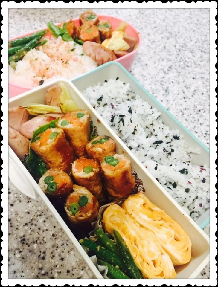 Snapdishの料理写真:今日の娘っちの お弁当|えみちさん