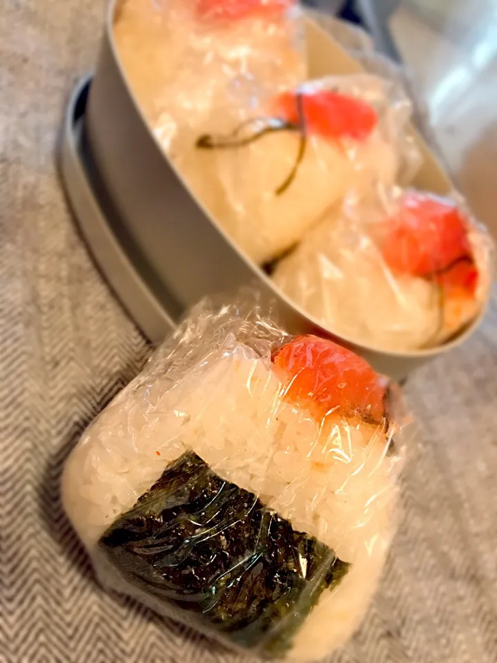 #おにぎり#弁当#ランチ#昼ごはん #明太子|竹 智香子さん