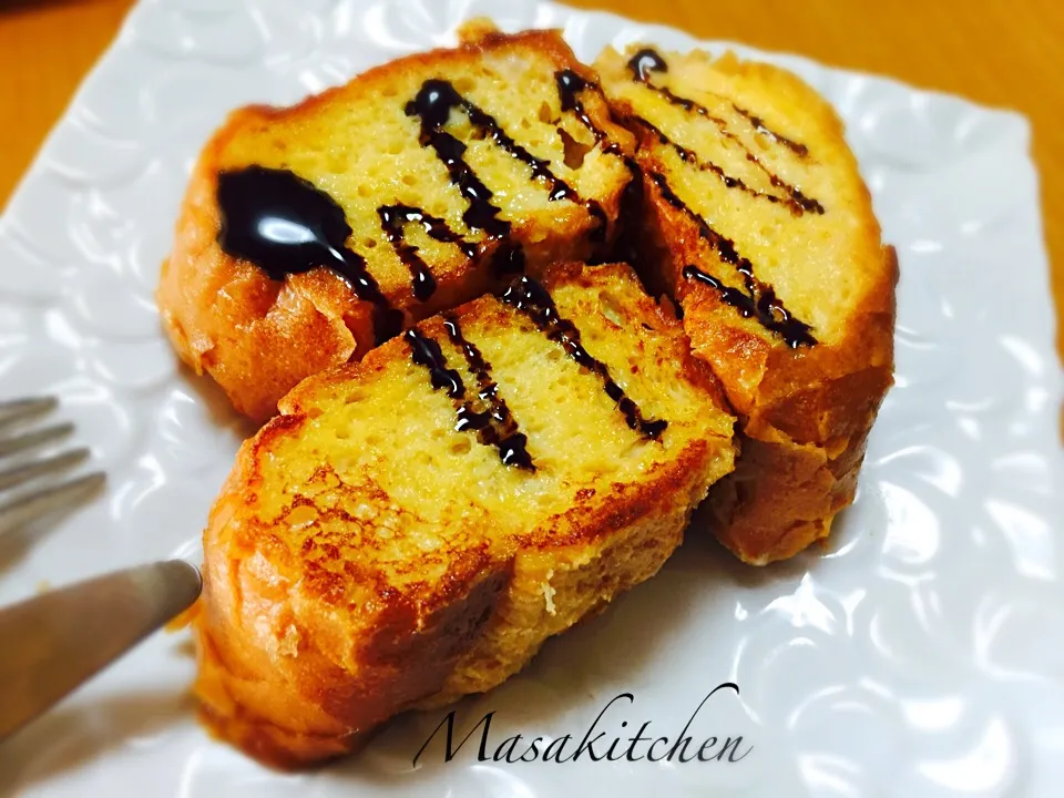 French toast for breakfast|Masakiさん