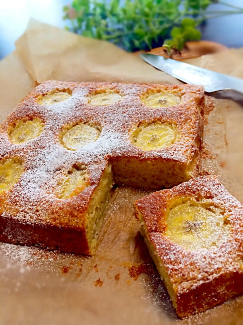 ハナたなさんの料理 しっとりふんわりバナナケーキ♪|るん♪さん