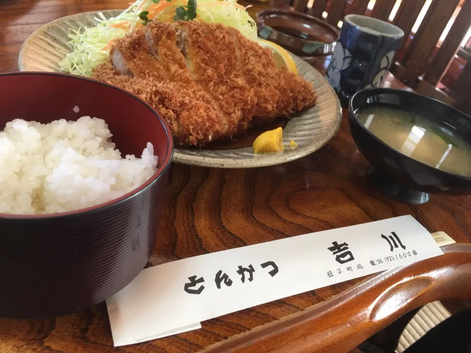 ロースかつ定食|さのすけさん