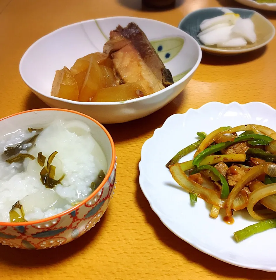 七草粥と晩御飯|ちひろさん