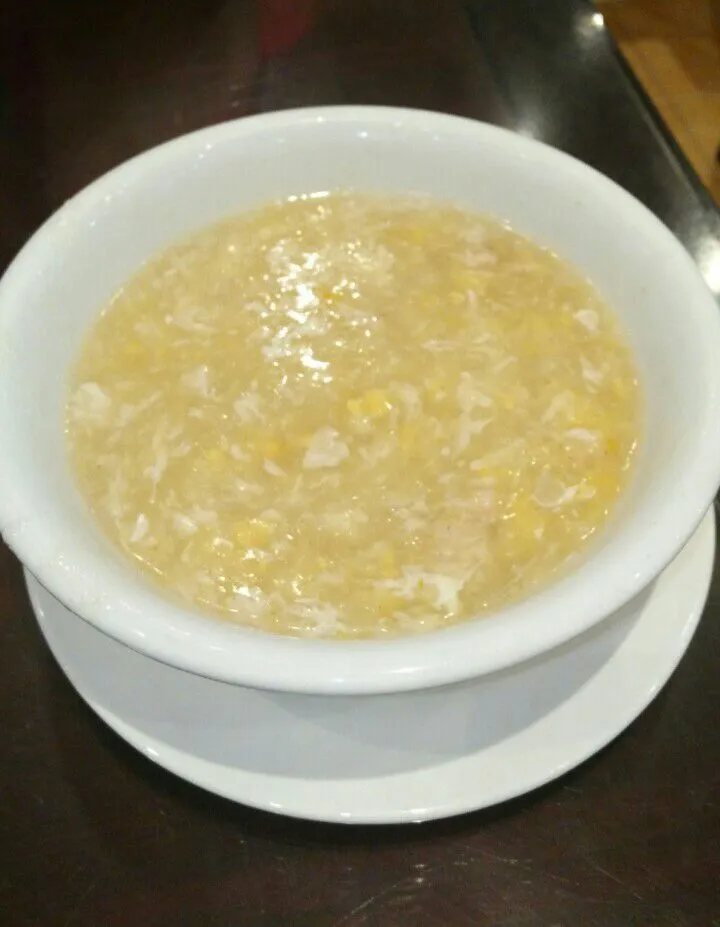 Bird’s nest with yellow corn soup|Mariano Ngさん