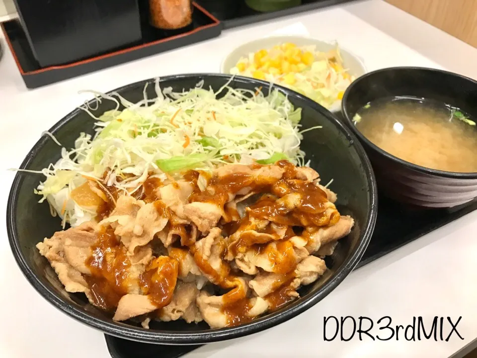 吉野家 錦糸町店 期間・店舗限定スパイシーカレー豚丼|ddr3rdmixさん