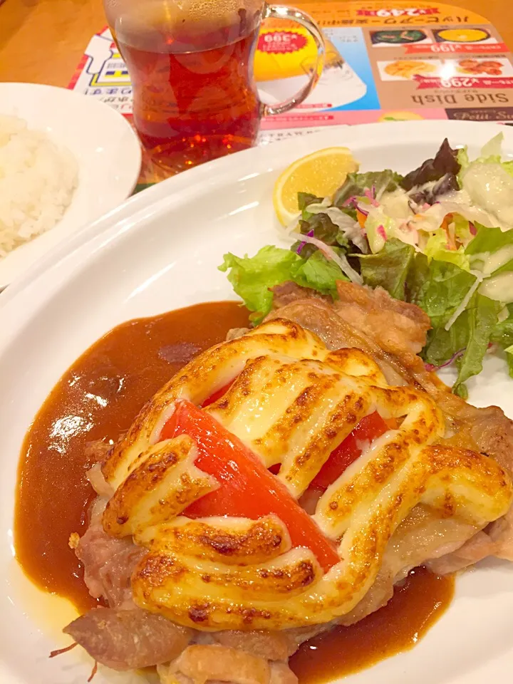 チキンとトマトのマヨルカ風グリル|るい姉さん