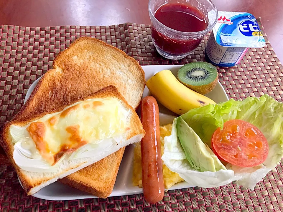 Snapdishの料理写真:Sunday Brunch🍞引きこもりサンデーブランチ|🌈Ami🍻さん