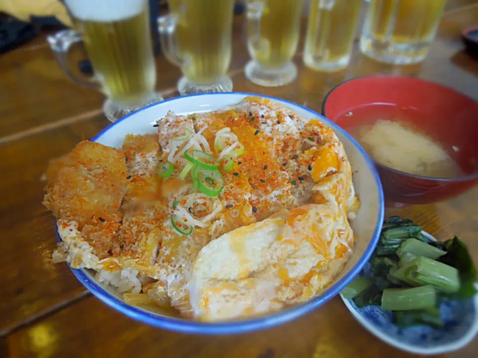 Snapdishの料理写真:妙高杉の原 サンアントン かつ丼|Takeshi  Nagakiさん