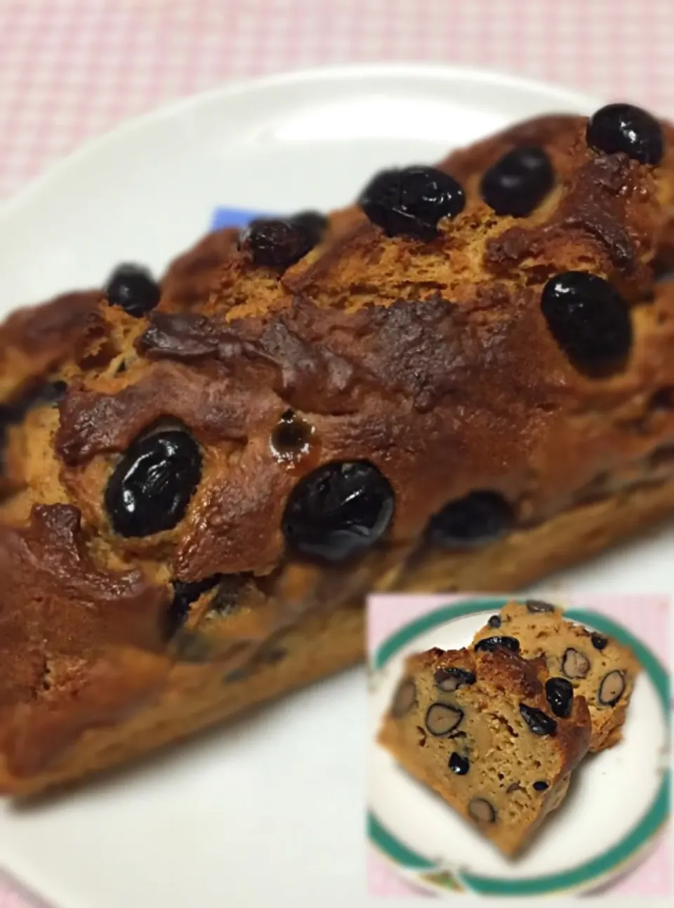 黒豆入り豆腐ときな粉のパウンドケーキ|まるちゃんさん