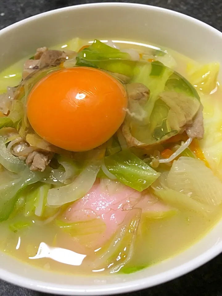 餅入り長崎チャンポン🍲|chikako sugimoto357さん