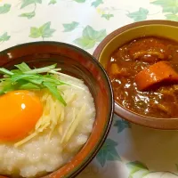 ダイエットにお粥✨
アジア風お粥、牛スジのデミグラスソース🍚|♥️さん