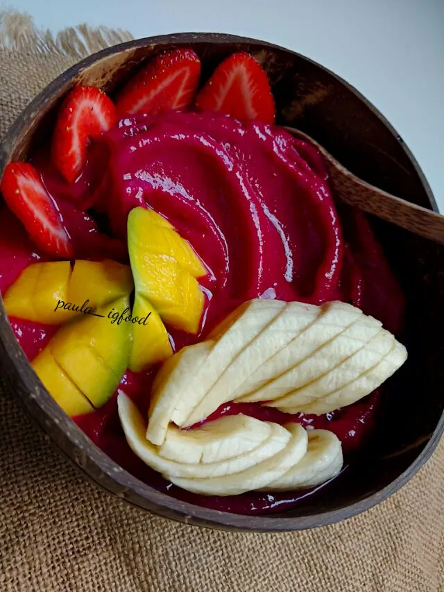 beet Smoothie bowl|paulaさん