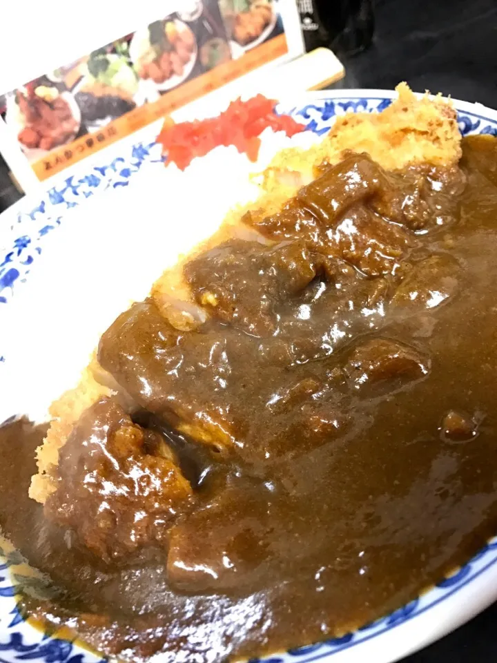 ✨がっつりカツカレー✨|中さんさん