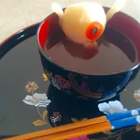 オイッ鬼太郎！ 今日は鏡開きだから、お汁粉じゃ