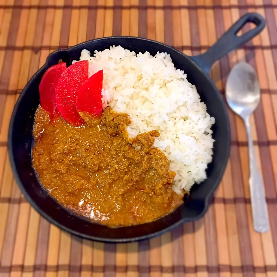 1月8日 小野員裕の鳥肌の立つカレー キーマカレー|かれぇ☆はんたぁさん