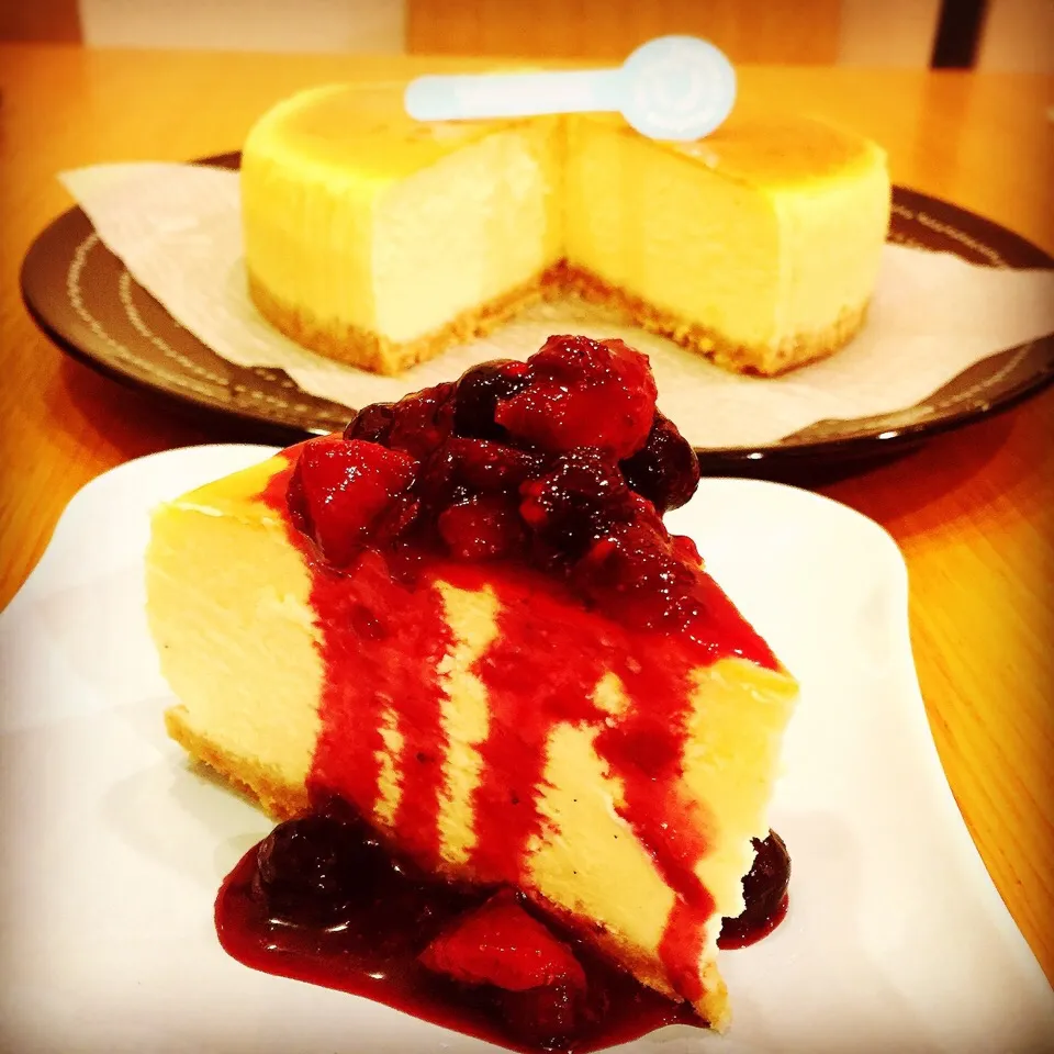 New York Cheese Cake🇺🇸かなり濃厚に作ってみました♪😋|NAO242508さん