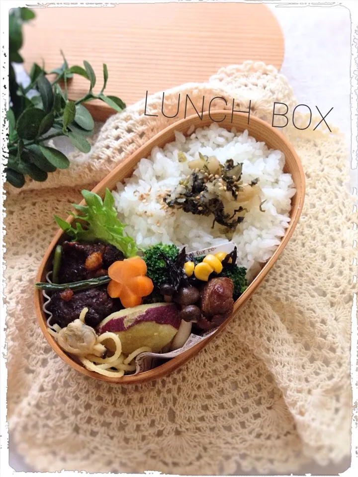 Snapdishの料理写真:今日のお弁当🎶|ちえぞうさん