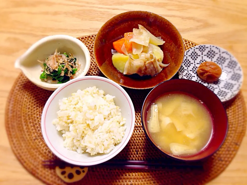 今日のお夕飯＊2017.1.9|ゆきぼぅさん