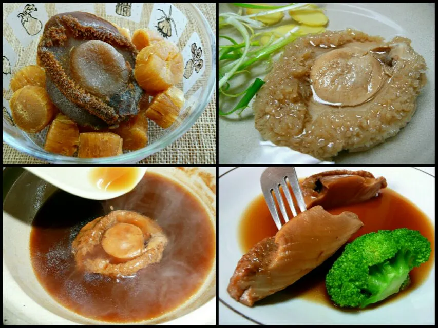 braised dried abalone|steven z.y.さん