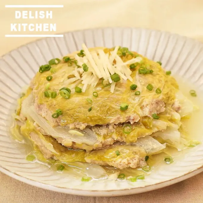 白菜と豚挽き肉のミルフィーユ|マルコメ キッチンさん