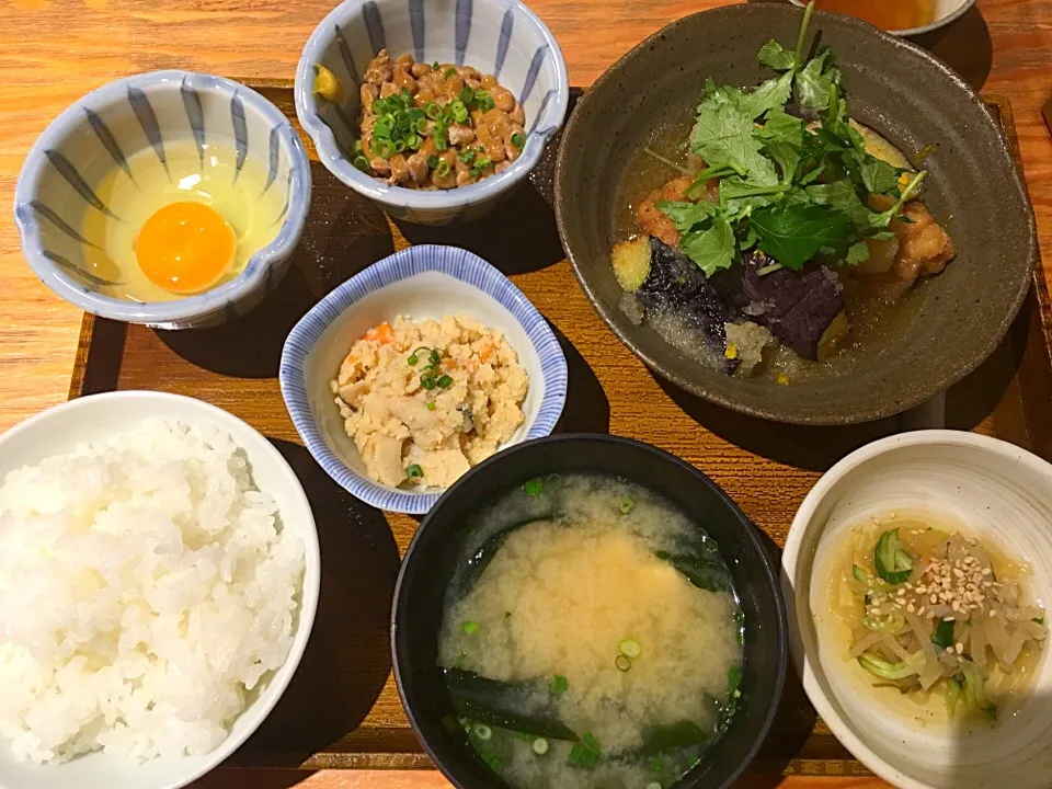 茄子と若鶏の柚子おろし煮定食|Yukaさん