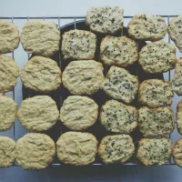 Snapdishの料理写真:#cookie #cookies #butter and #oat #blacksesame #snack|Tina Agnesh Lusianaさん