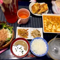 Snapdishの料理写真:7品できた！|ふたりのおうちごはんさん