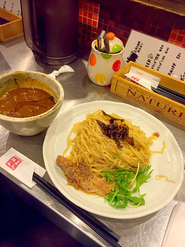 カレーつけ麺  ドーム大阪の近く✨😍|ジャスミンさん