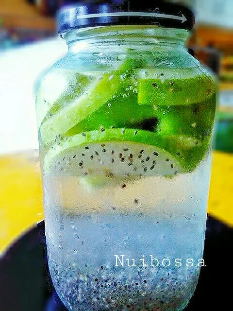 "Infused Water"💛💚
#น้ำเพื่อสุขภาพ👍👍|nuibossa fb.Nui Bossaさん