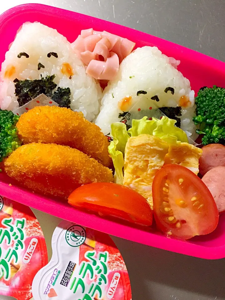 Snapdishの料理写真:四女  児童館お弁当🍱|しげっちさん