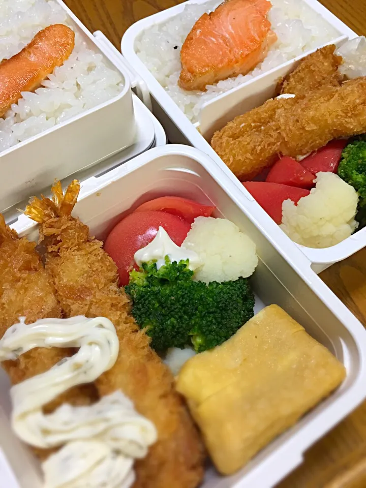 1月11日 エビフライ弁当🍱.🍤🍤|かよっぺさん