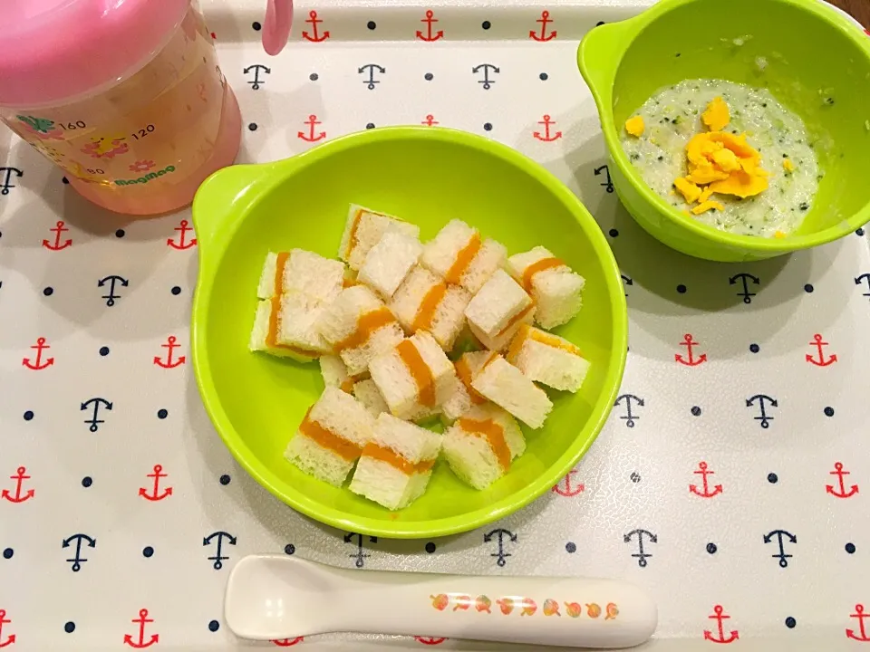 Snapdishの料理写真:#離乳食 130日目(朝食)|Yuiさん