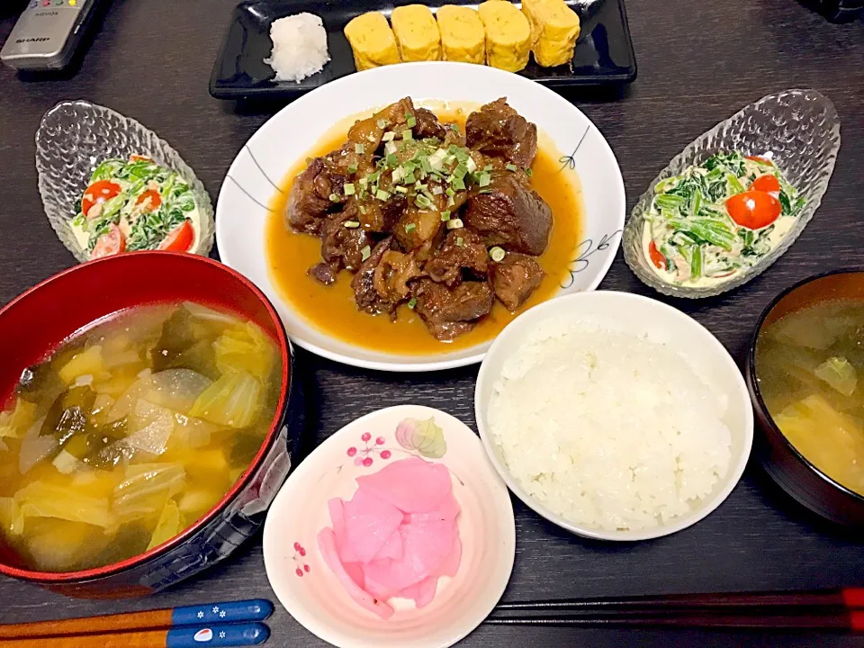 #猪肉 #角煮晩御飯|ゆさん