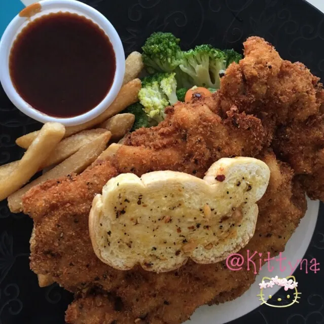 🍟🌳Chicken Cutlets 🐔|🎀Kittyna🌸さん