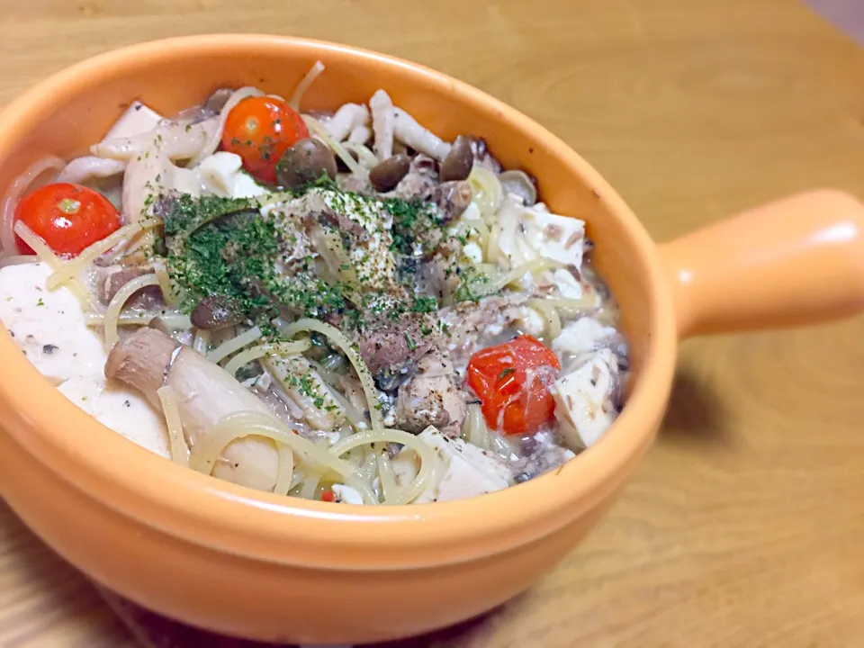 鯖缶で☆パスタ|あやさん