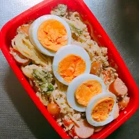 #明太子パスタ
#お弁当 #彼弁当|えなんさん