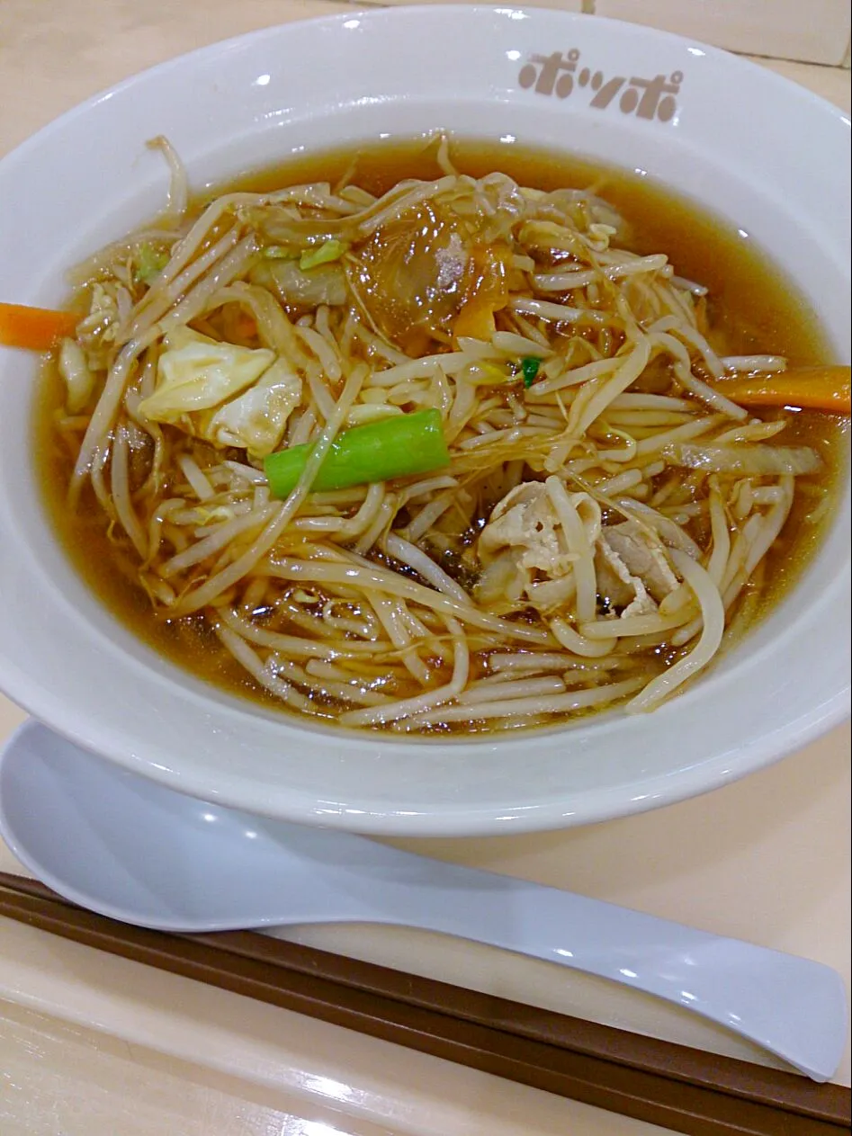 外食！フードコートのサンマーメン♪|しまだ ちえこさん